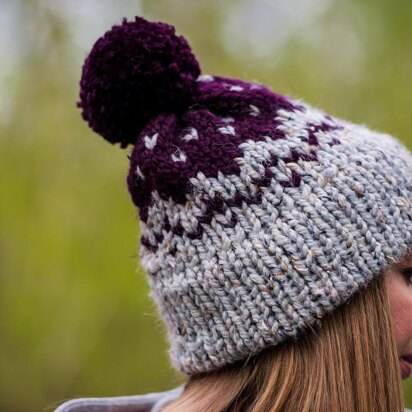 Mission Hill Toque - knitting pattern