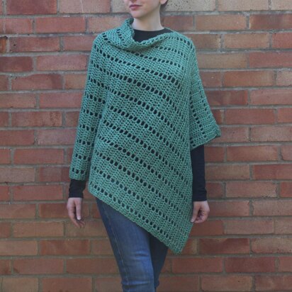 Darla Asymmetrical Poncho