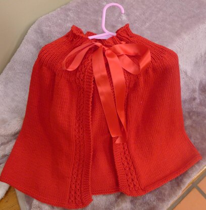 Little Red Riding Hood Cape, Hat sock set
