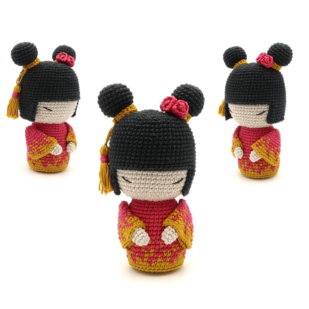 Kokeshi amigurumi cheap