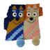 Blue and Orange Dogs Scarf C2C