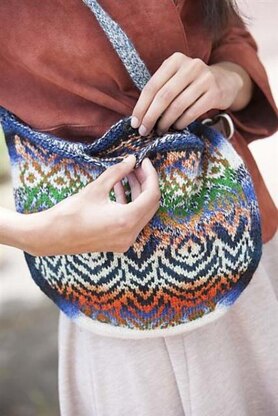 Painted Lady Boho Bag