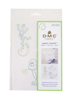 Magisches A5-Blatt „Dino“ von DMC – 210 x 148 mm