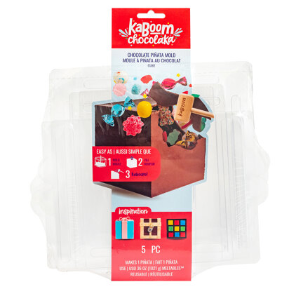 Kaboom Chocolaka Large Cube Chocolate Pinata Mold