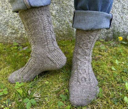 Grass Moon Socks