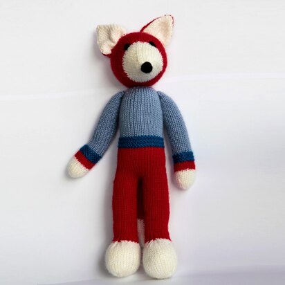 Mella the Fox - knitting pattern