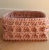 Waffle Stitch Basket