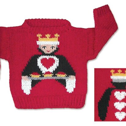 Queen of Hearts Sweater to Knit