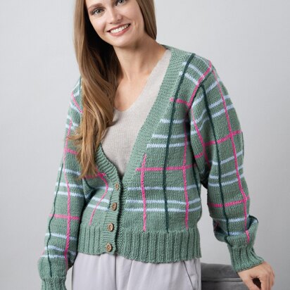 Sofa Cardigan in Rowan Pure Wool Superwash Worsted - ZB299-00001-FR - Downloadable PDF