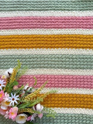 Spring Stripes Blanket