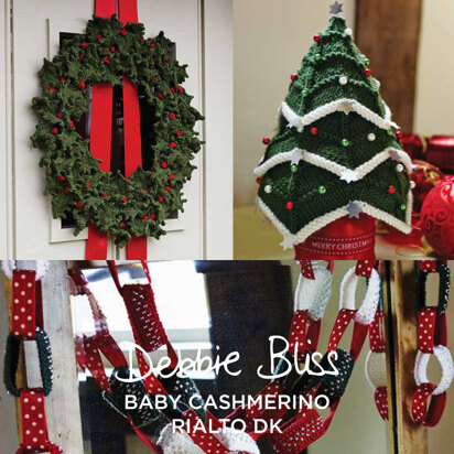 Debbie Bliss Christmas Wreath, Chains & Tree PDF