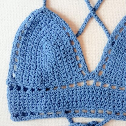 Blueberry Bra Top