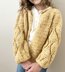 Autumn leaves crochet cardigan