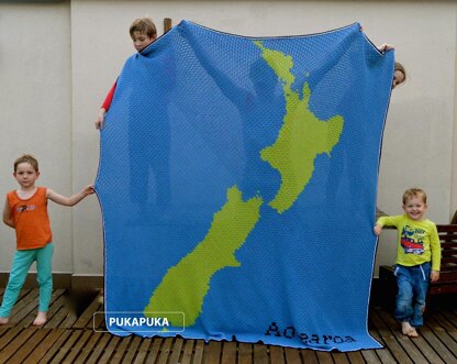 Aotearoa C2C Bedspread