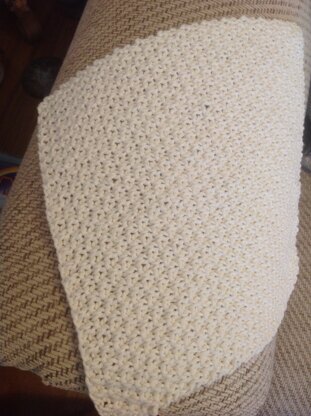 Irish Moss Stitch Face Cloth