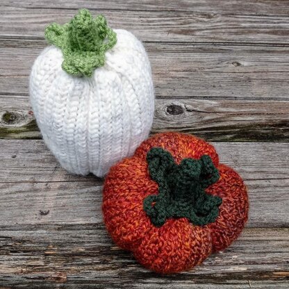 Loopy Herringbone Pumpkin