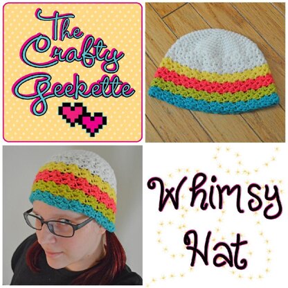 Whimsy Hat Pattern ALL Sizes
