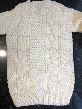 First cable knit