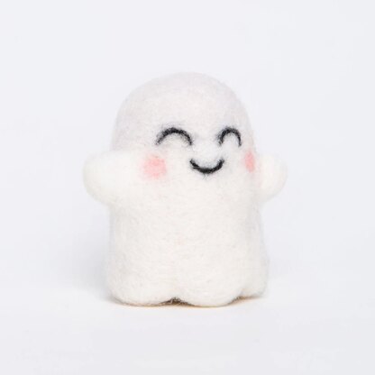 Hawthorn Handmade Happy Ghost Mini Needle Felting Kit