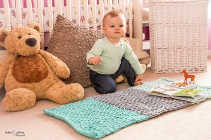 Tunisian Honeycomb Rug