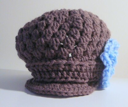 Lyla Newsie Hat - Newborn to Adult