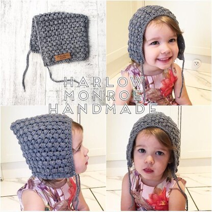 Puff Stitch Pixie Bonnet