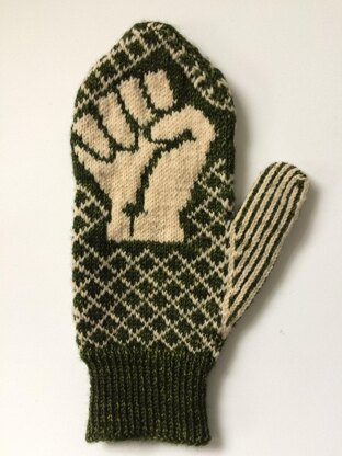 Peace de Resistance Mittens