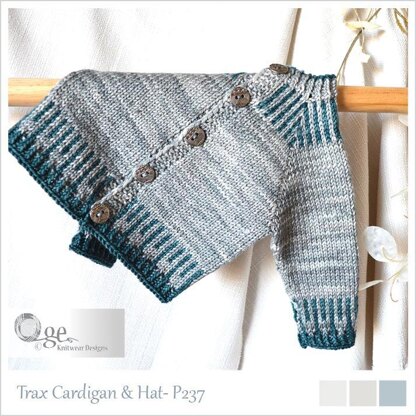 Trax Cardigan & Hat- P237