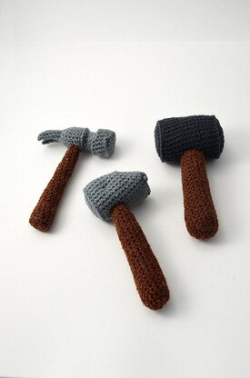 Hammer Crochet Pattern, Hammer Amigurumi Pattern