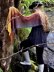 Dragonflies in Amber Scarf/Shawl