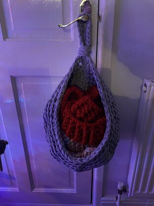 Recycled T-Shirt Yarn Storage Bag