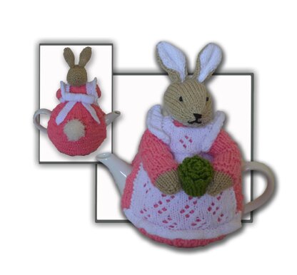 Beatrix Flufftail Bunny Rabbit Tea Cosy