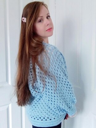 Crochet Lily Hexagon Cardigan Pattern