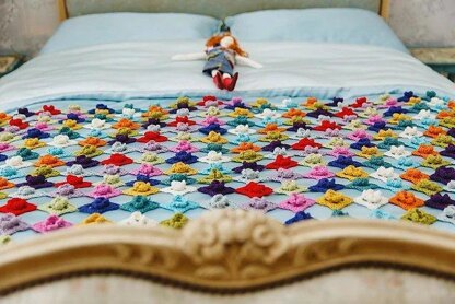 Vintage Flowers Blanket