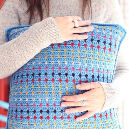 Rainbow Dots Pillow