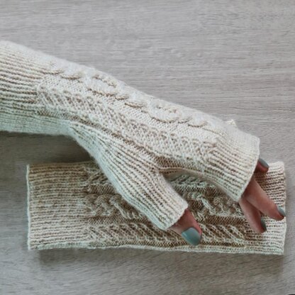 Wanderlust Fingerless Gloves