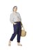 Burda Style Women's Back Elastic Pants B6309 - Paper Pattern, Size 20-34