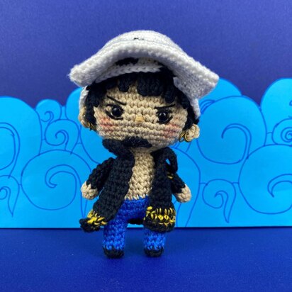 Law (chibi style) amigurumi