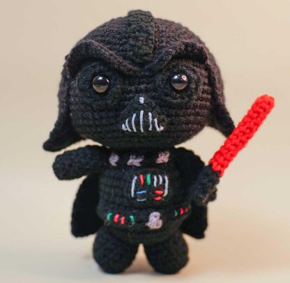 Darth Vader Star wars amigurumi crochet pattern