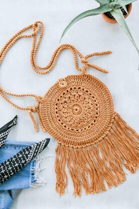 Boho fringe purse| boho crochet fringe purse