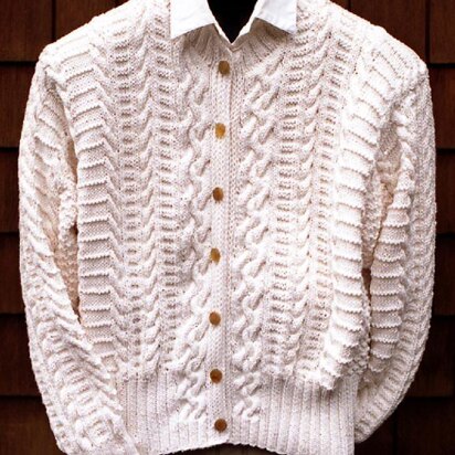 Mari Sweaters MS 178 Fisherman Cardigan