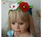 Headband with flowers