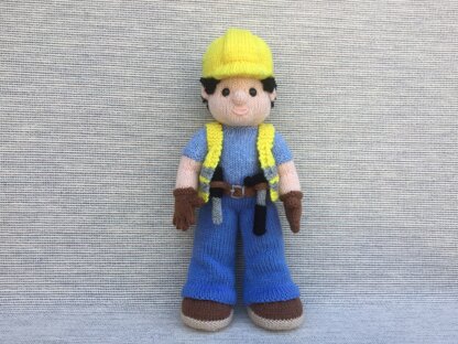 Construction Worker Doll