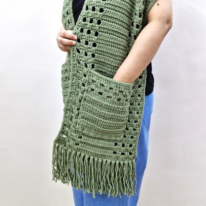 Whispering Pines Pocket Scarf