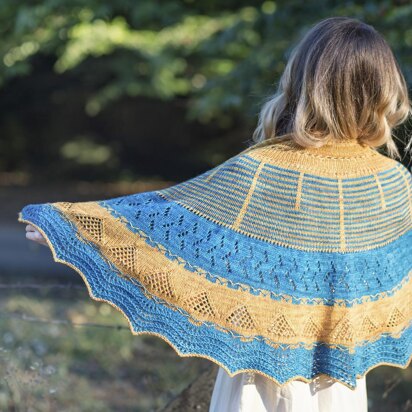 Puget Sound Shawl - knitting pattern