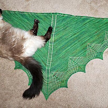 Reticulated Shawl - knitting pattern