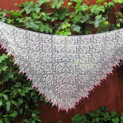 Sapphire Alluvium Shawl