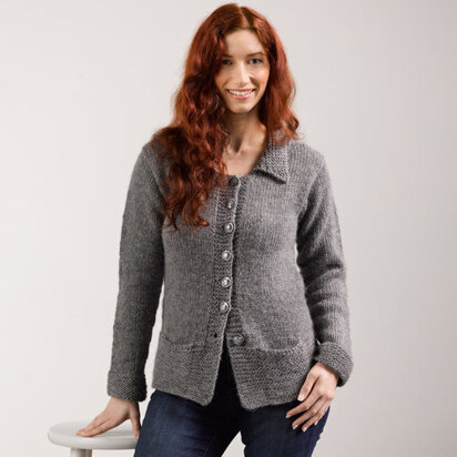 Balsam Jacket in Valley Yarns Berkshire Bulky - Downloadable PDF