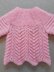 Zigzag baby cardigan