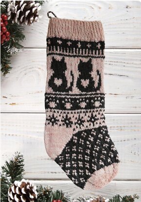 Kitty Christmas Stocking